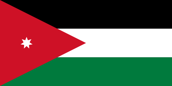 bandera de Jordnia
